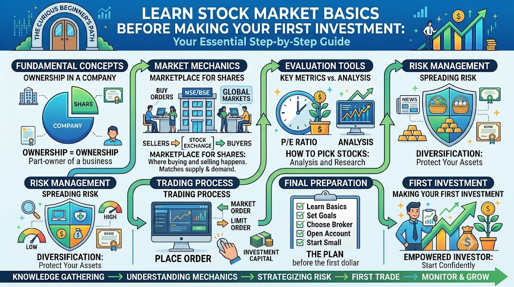 Learn Stock Market Basics Before Making Your First Investment